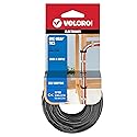 VELCRO Brand ONE WRAP Thin Ties | Strong & Reusable | Perfect for Fastening Wires & Organizing Cords | Black/Gray, 15in x 1/2-Inch | 30 Count (94257)