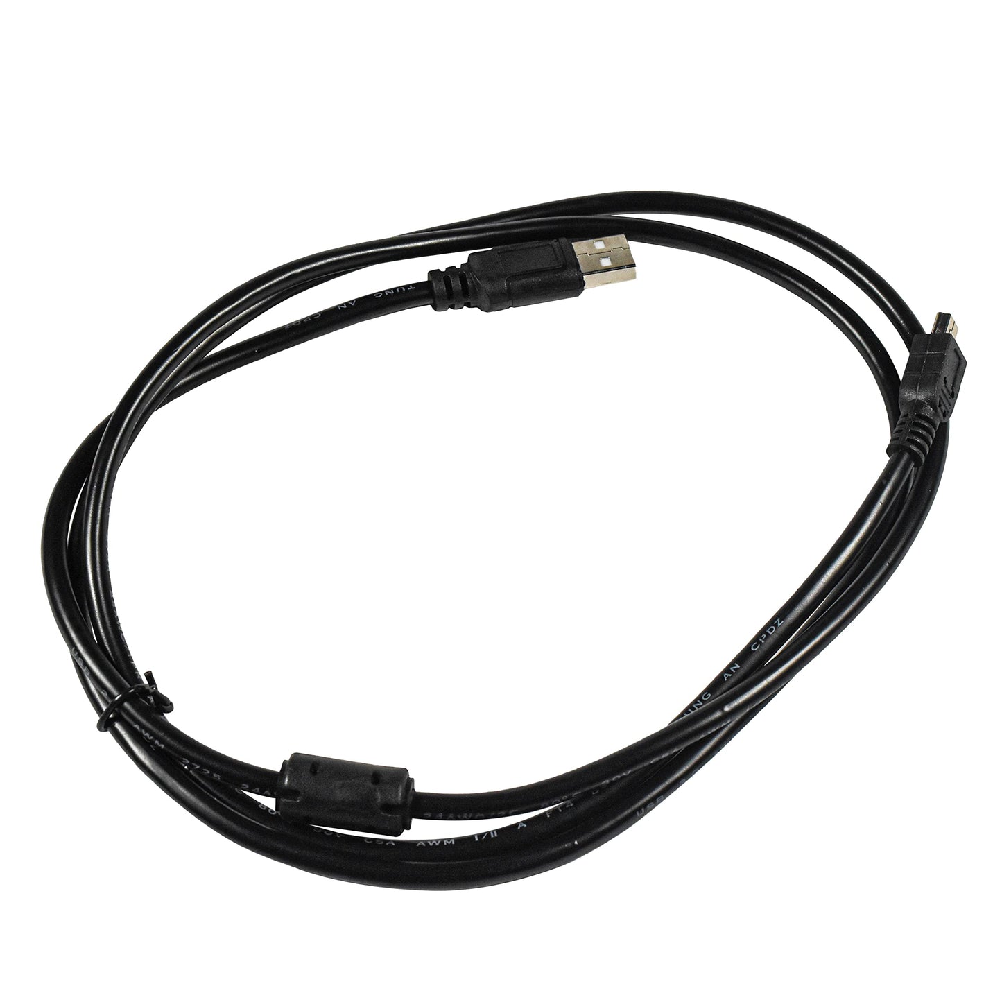 HQRP USB Cable for JVC Everio HDD Camcorder/Video Camera GZ and G Series Camcorder