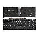 AKGIFT Laptop Keyboard Compatible for Acer Aspire A315-24P A315-24PT N23C3 SN.I151B.00B QV05T_ A10B PK133TY4A00 US Layout Black Backlit