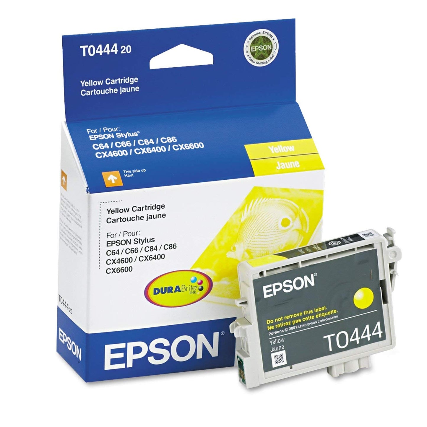 Epson Yellow T0444 Inkjet Cartridge
