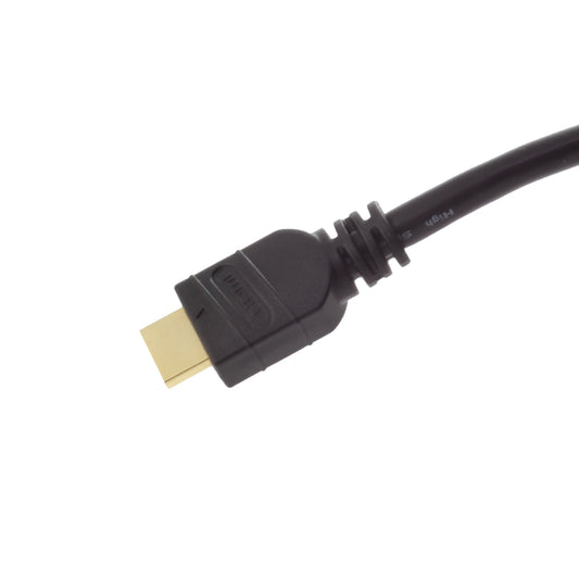 Tartan 28 AWG High Speed HDMI Cable with Ethernet, Black, 10 Foot