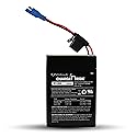 Schumacher Electric 6V Battery for Ride On Toys - 4.5 AH - with Replaceable Fuse - 6 Volt Rechargeable Battery for Kid Trax KT1269WM & Other Vehicles…