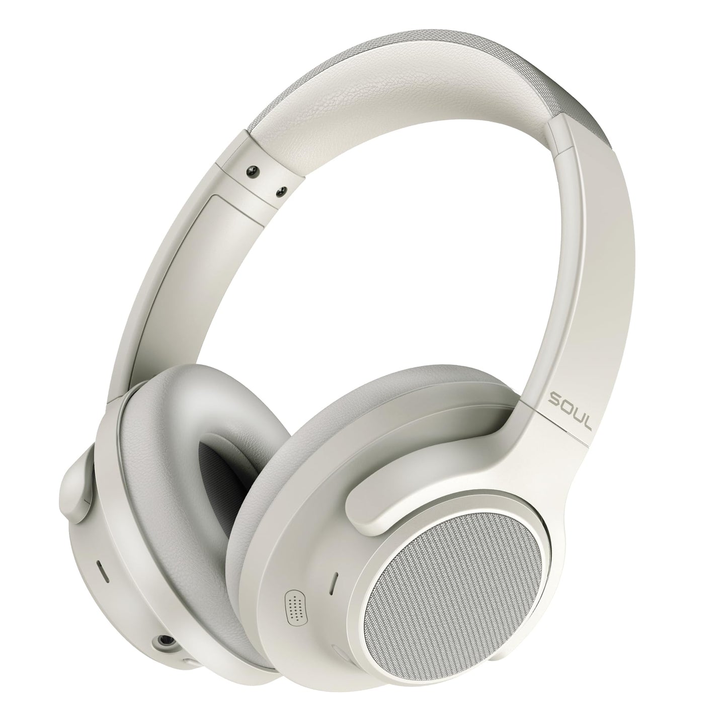 Soul Ultra Wireless Active Noise Cancelling Headphones, Wireless Over-Ear Bluetooth Headphones,100H Playtime, USB-C Quick Charging, Hi-Res Audio…