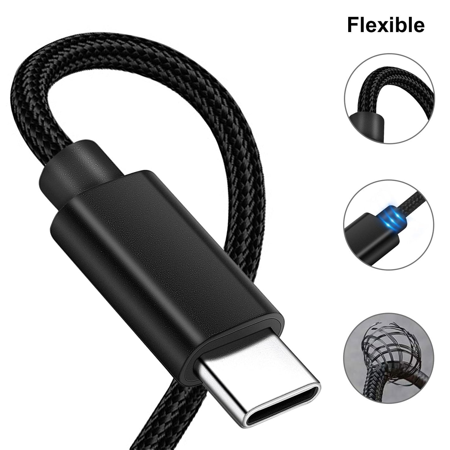 RAINSUNG USB C to 4.0 * 1.35mm Round Tip Charging Cable Converter Adapter for Asus Laptop Charger 90w 65w 45w Vivobook 15 Model Q504U Q302L X540S x540