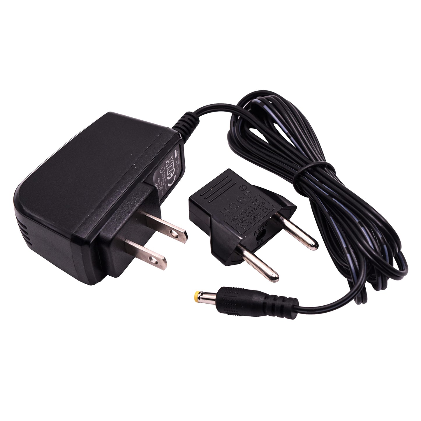 HQRP AC Adapter Compatible with Yaesu Vertex FT-270R FT-817 FT-817ND VR-500 VX-110 VX-127 VXA-330 VX-80R Transceiver Power Supply Cord Adaptor…