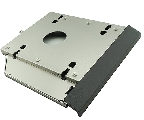 nimitz 2nd HDD SSD Hard Drive Caddy Compatible with Lenovo Thinkpad E540 E531 with Faceplate/Bracket