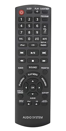 New N2QAYB000641 Replace Remote fit for Panasonic Home Theater SC-HC35 SA-HC35 SCHC35 SAHC35