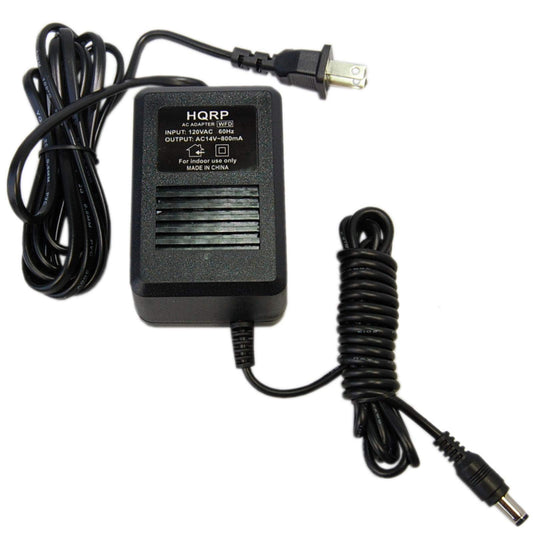 HQRP AC Adapter Compatible with BOSS BRC-120 BRC-120T A41408DC GT-3, DR-770 DR-880 SP-505, JS-5 Jam Station, GT-8, GS-10, VF-1, GX-700 Guitar Effects…