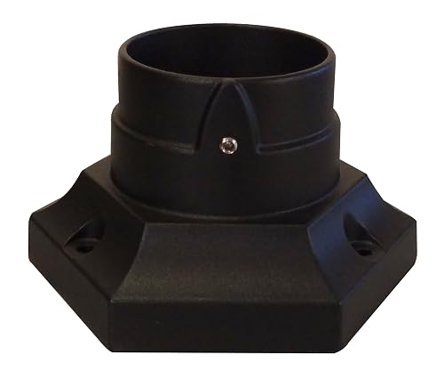 Special Lite Aluminum Stub Post Base - SPB-170-BLK