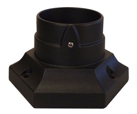 Special Lite Aluminum Stub Post Base - SPB-170-BLK