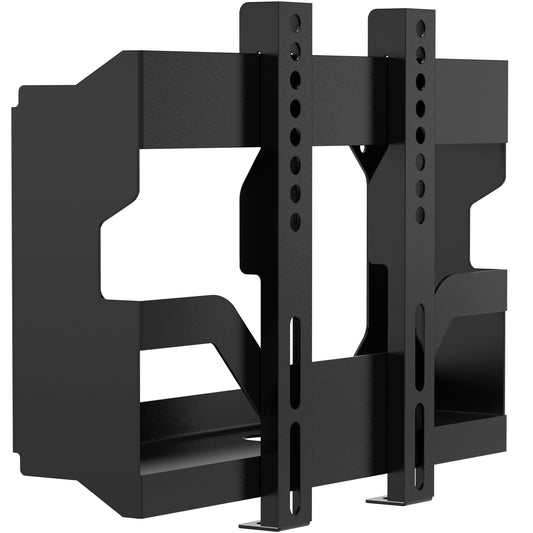Low Profile TV Wall Mount - CTA TV Wall Mount with Compartment for PC or Console - for 14 to 42 inch LED LCD & Plasma TV’s and Monitors - VESA Bracket