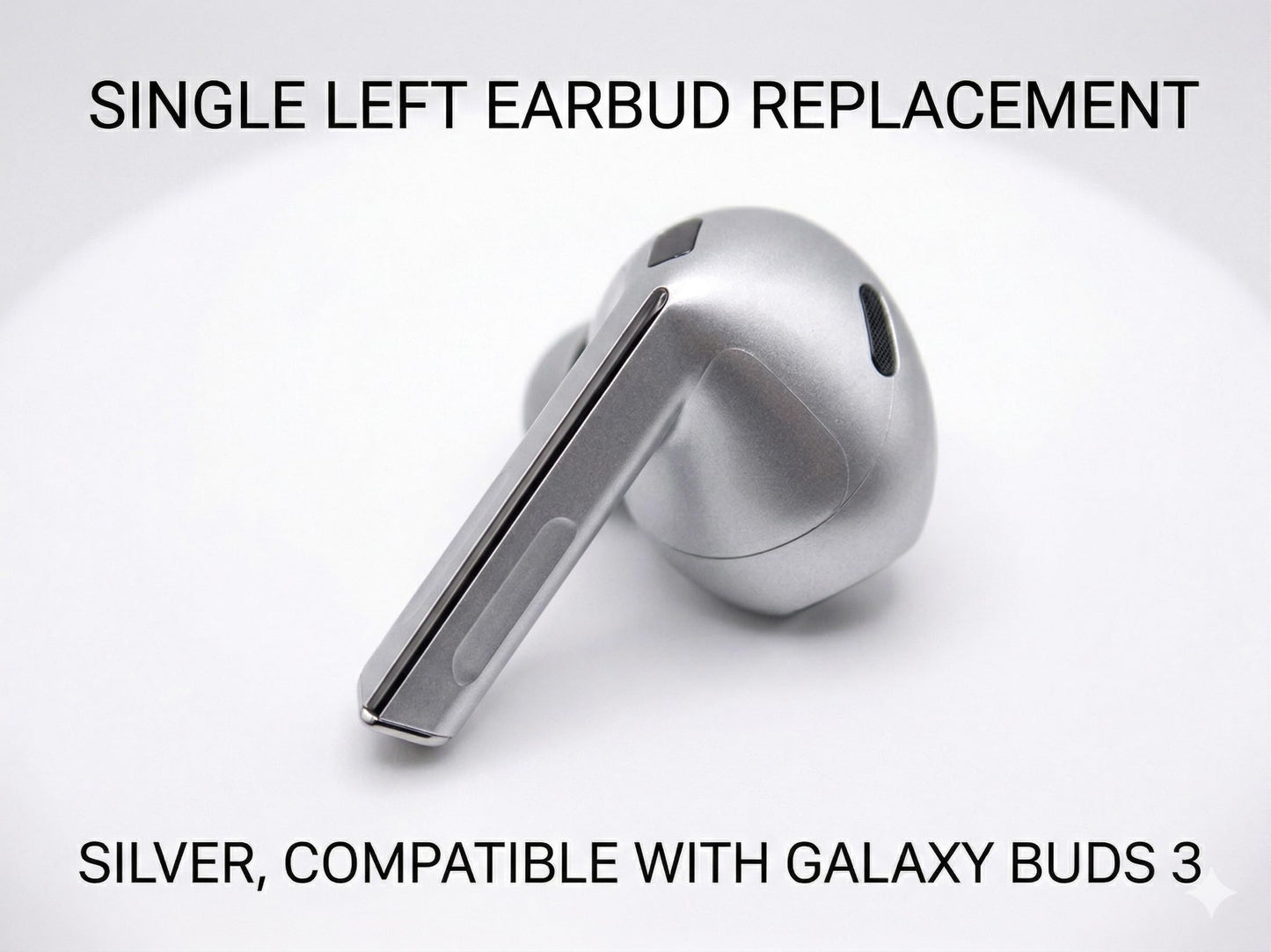 Single Left Ear Replacement for Samsung Galaxy Buds 3 True Wireless Earbuds, Lost Left Side Fix, Active Noise Cancelling, Clear Calls, Compatible