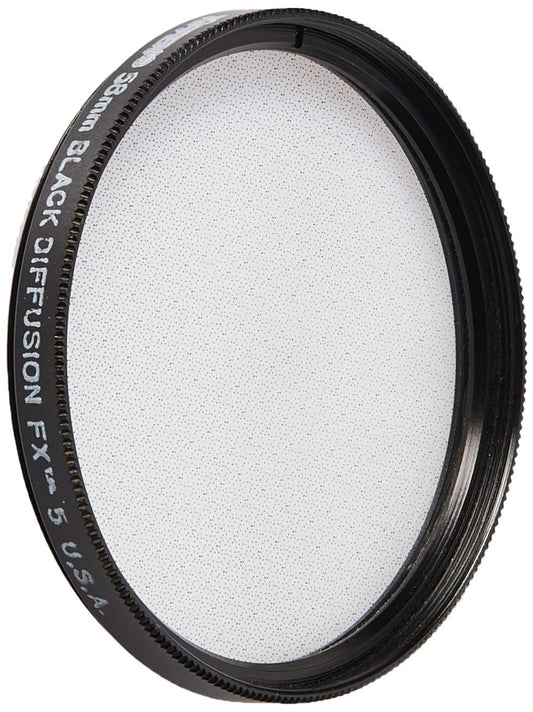 Tiffen 58BDFX5 58mm Black Diffusion 5 Camera Lens Filter