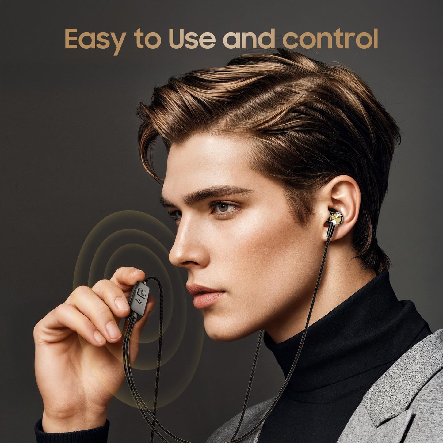 Rayleigh Wired Earbuds 5 Pack, Earbuds Headphones with Microphone, Earphones with Heavy Bass Stereo Noise Blocking, Compatible with iPhone, with iPad