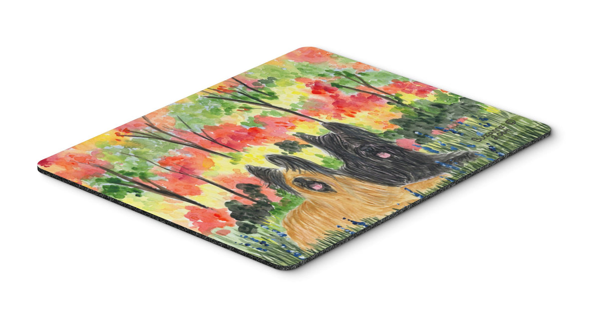 Caroline's Treasures SS8045MP Briard Mouse Pad, Hot Pad or Trivet for Home Office Gaming Working Computers Laptop Mouse Mat,Washable Large Mousepad