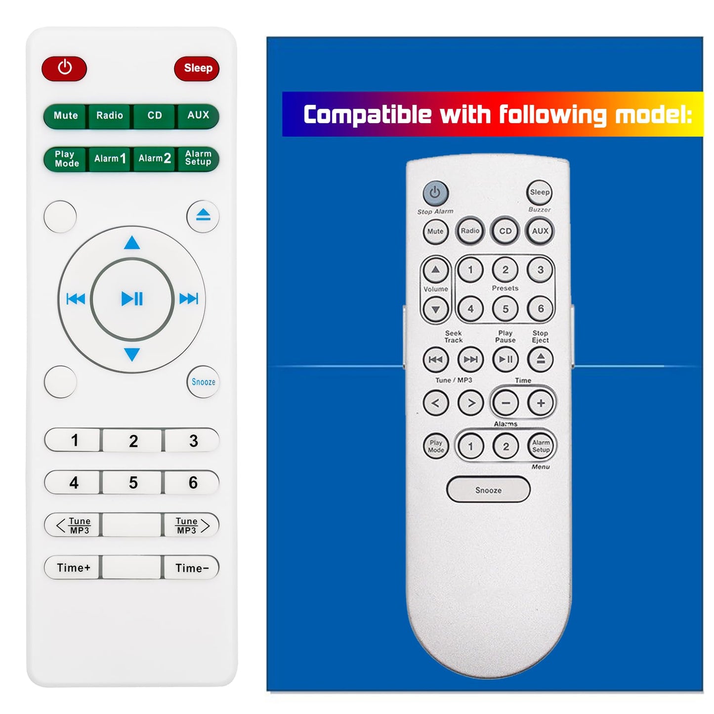 Replacement Remote Control for Bose Wave Music System III Premium Backlit