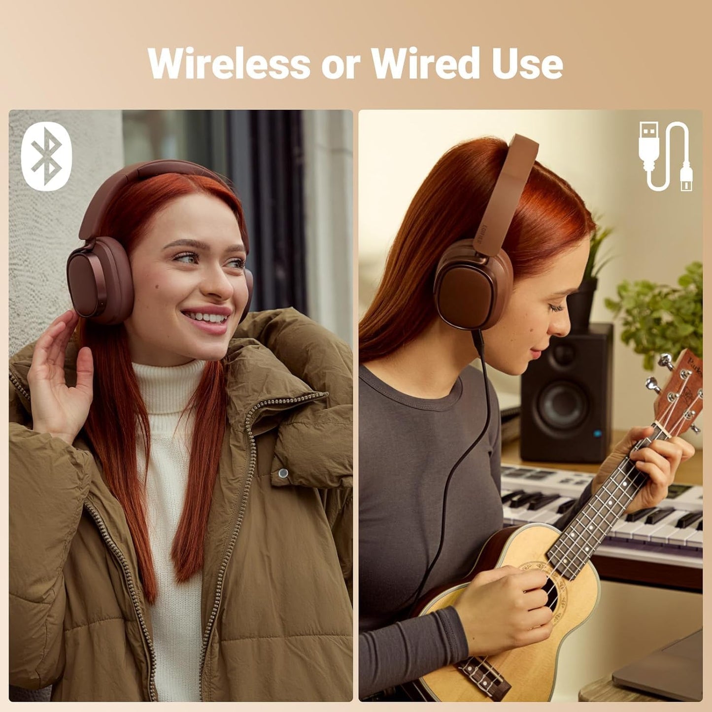 Edifier ES850NB Active Noise Cancelling Headphones, Over Ear Bluetooth Headset, 92H Playtime Wired & Wireless Hi-Res Audio Certified, Fast Charging…