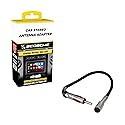 Scosche MDA1B Micro/Delco Antenna Adapter for Aftermarket Car Stereo Compatible with Select 1985-2013 GM and Import Vehicles - Car Radio Antenna