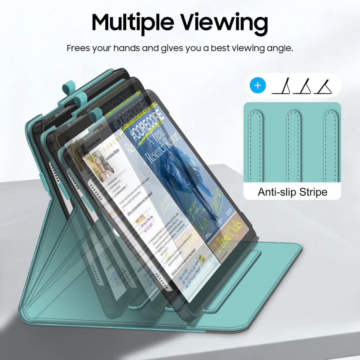 Fintie Multi-Angle Viewing Case for Samsung Galaxy Tab A11+/ A9+ 11 Inch