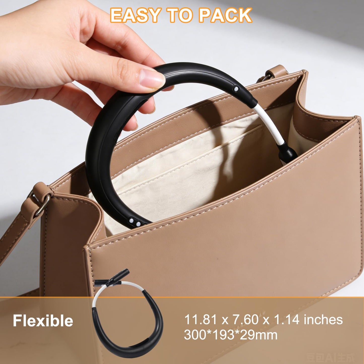 Bsdgeclogy Book Light, 3-Color & 9-Brightness Reading Light, Bendable Neck Light, 60-hr Lasting Rechargeable Lamp, Perfect Book Light for Reading in