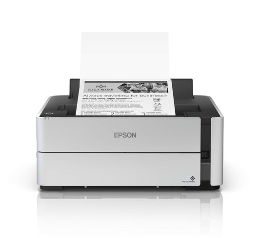 Epson EcoTank ET-M1170 Wireless Monochrome Supertank Printer with Ethernet Plus 2 Years of Unlimited Ink*
