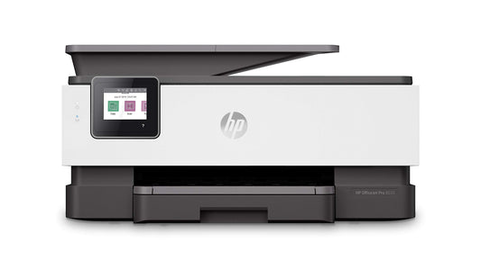 HP OfficeJet Pro 8035 All-in-One Wireless Printer - Includes 8 Months of Ink, Instant Ink, Works with Alexa - Basalt (5LJ23A)