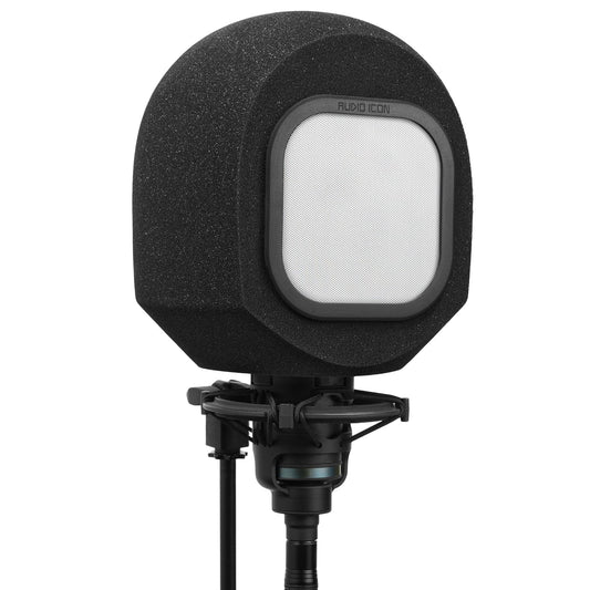 Soundbox Vocal Recording Isolation Booth | Portable Microphone Shield, Pop Filter for Studio-Quality Sound for Singing, Podcasting, Acoustic
