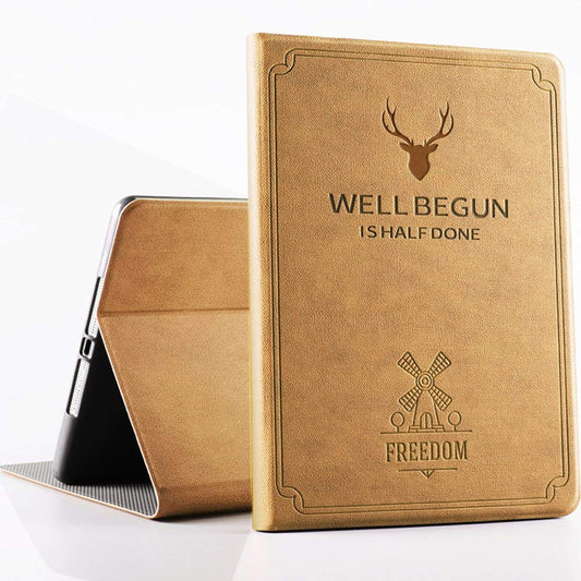 DuraSafe Cases for iPad PRO 11 Inch 1st [ PRO 11 2018 1 Gen ] A1980 A1934 A2013 A1979 MTXN2LL/A MTXP2LL/A MTXR2LL/A Folio Deer Pattern Protective