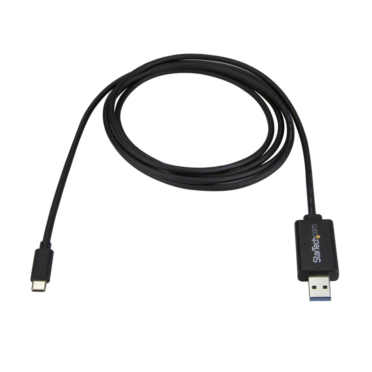 StarTech USB-C to USB Data Transfer Cable, Mac/Windows, 2m (USBC3LINK)