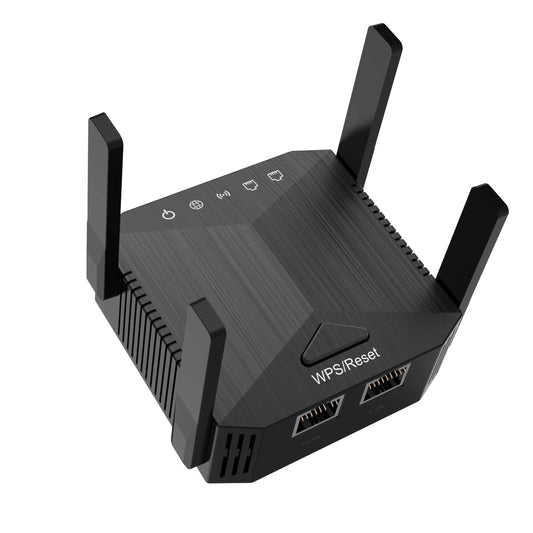 WiFi Extender Signal Booster with Ethernet Port WiFi Repeater Covers up to 3000 sq.ft and 30+ Devices, 1-Tap Setup, Supports Access Point, Alexa