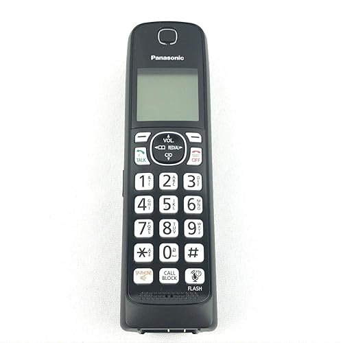 KX-TGFA51B KX-TGFA51 Cordless Handset Fits KX-TGF543 & Series Black