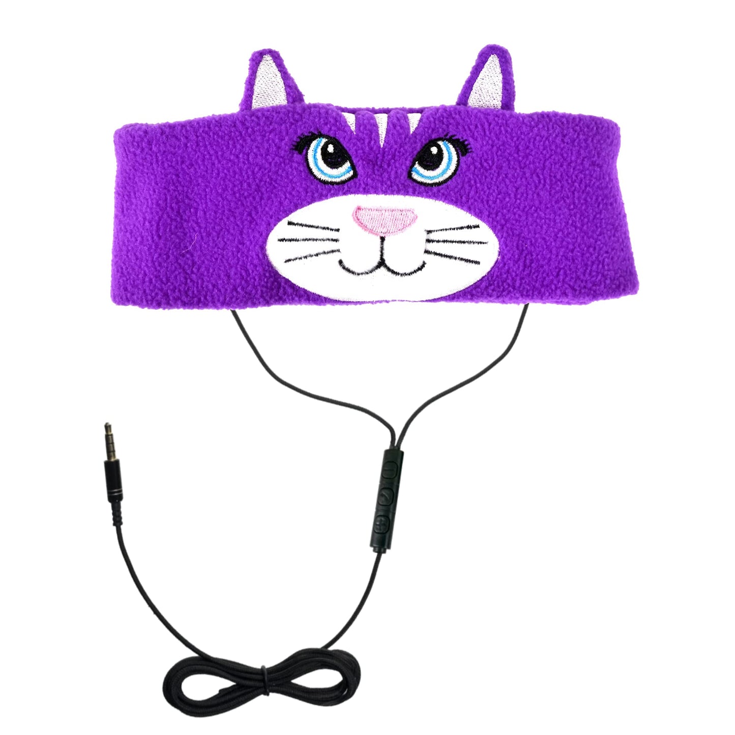 Contixo Kids Headphones, 85dB Volume Limiting with Adjustable Speakers Soft Children Fleece Headband Toddler Headphones for Home and Travel - Animal…