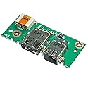 Zahara DC Power Jack USB in Board Replacement for ASUS X401A X501A Series 60-NLOIO1001-X01 32XJ1IB0010
