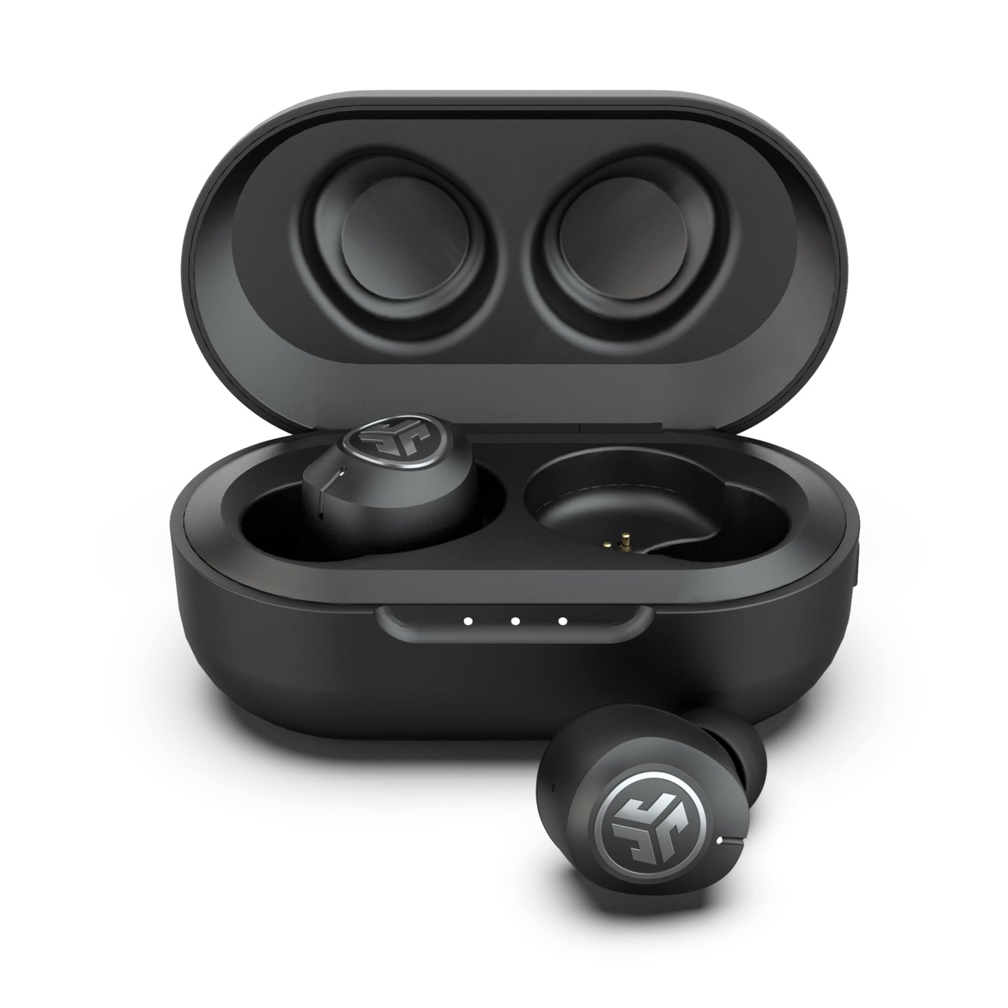 JLab JBuds Air ANC Gen 2 True Wireless Bluetooth Earbuds, Graphite, Active Noise Canceling, Low Latency Movie Mode, Dual Connect, IP55 Sweat