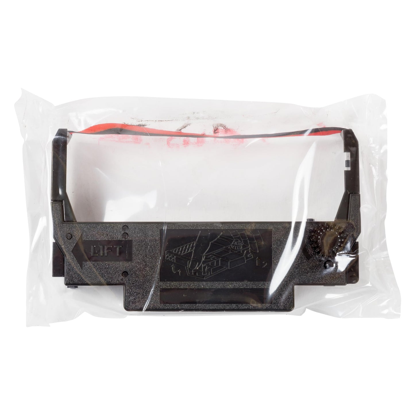 AmerCare Black/Red Extended Life Printer Ribbons, Compatible with Epson ERC-30, Case of 6