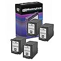 SPEEDYINKS Remanufactured Ink Cartridge Replacement for HP C6602A (Black, 4 Cartridge Pack) Compatible with All the Following HP Printer Models