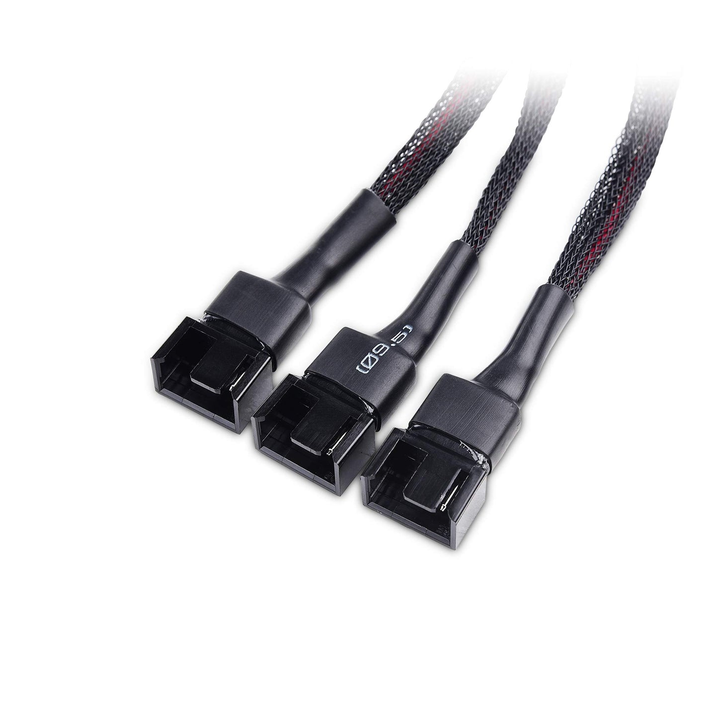 Cable Matters 2-Pack 3 Computer Case Fan Splitter Cable with SATA Power - 16 Inches