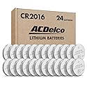 Powermax ACDelco 24-Count CR2016 Batteries, Lithium 3V Coin Cell Button Battery Pack for Watch and Small Electronics, 5 Year Shelf Life