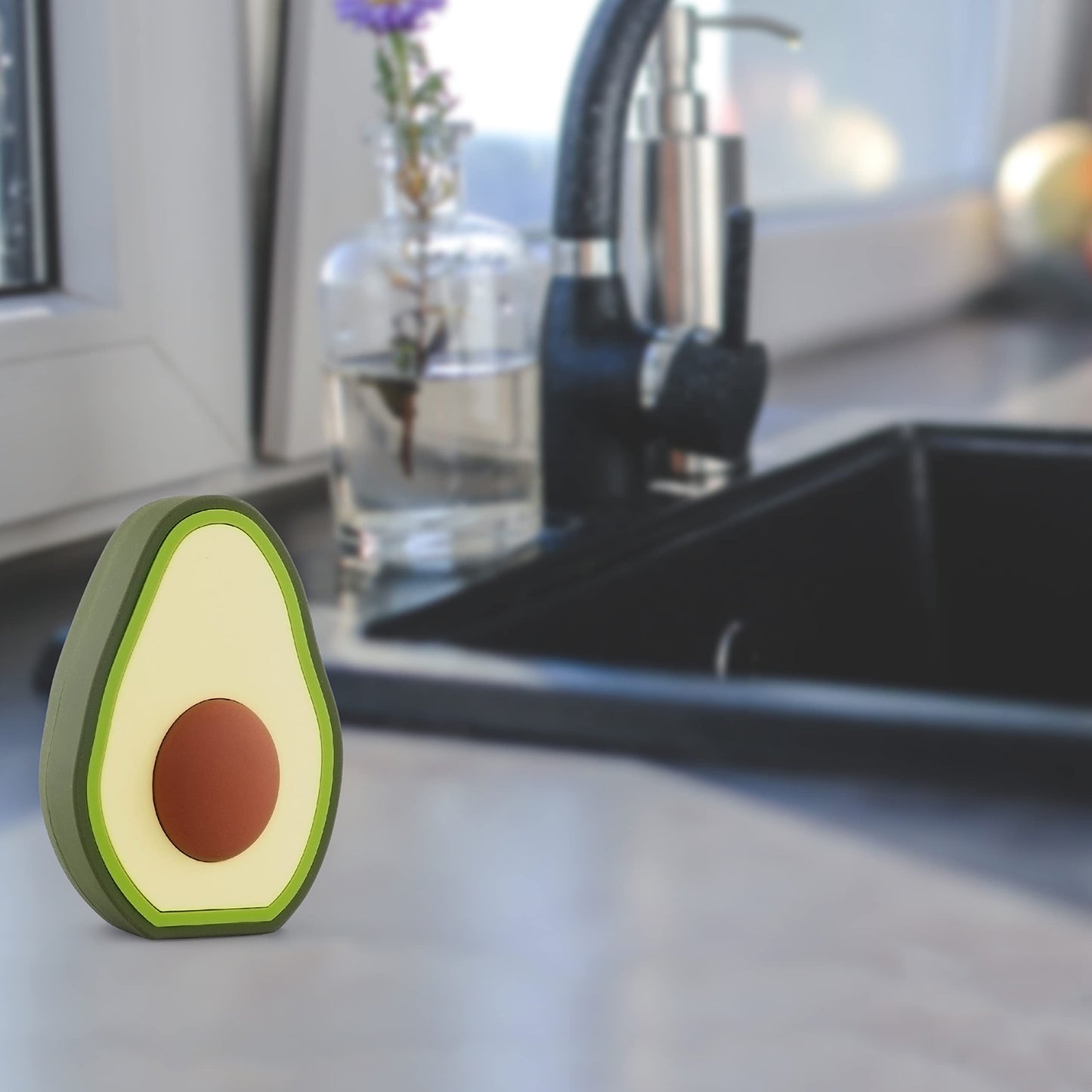 Funx Accessories Avocado Bluetooth Wireless Speaker, Animal Design for Kids of All Ages, Average 3 Hours of Playtime, 3W Output, Compatible