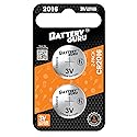Car Key Battery Replacement for Lexus RX (2004-2009 RX CR2016 3V Remote Battery) Pack of 2