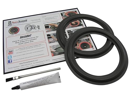 Genesis 8 Inch Foam Speaker Repair Kit FSK-8 (Pair)