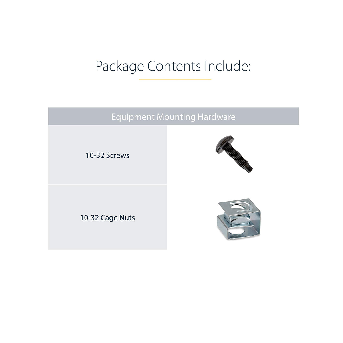 StarTech 2U Server Rack Depth Extender Kit, 4in, 130lb, TAA (RDA2U)