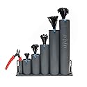 R-Z-G Ready-Zip-Go (tm) Magnetic Base Cable Tie Organizer with 250 Zip Ties and Cutter