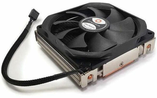 Dynatron U8 1.5U Copper Base and Aluminum Fins with Embedded Heat Pipe, PWM Function for LGA 1700/1200/115X Processor and AMD AM5/AM4 Processor