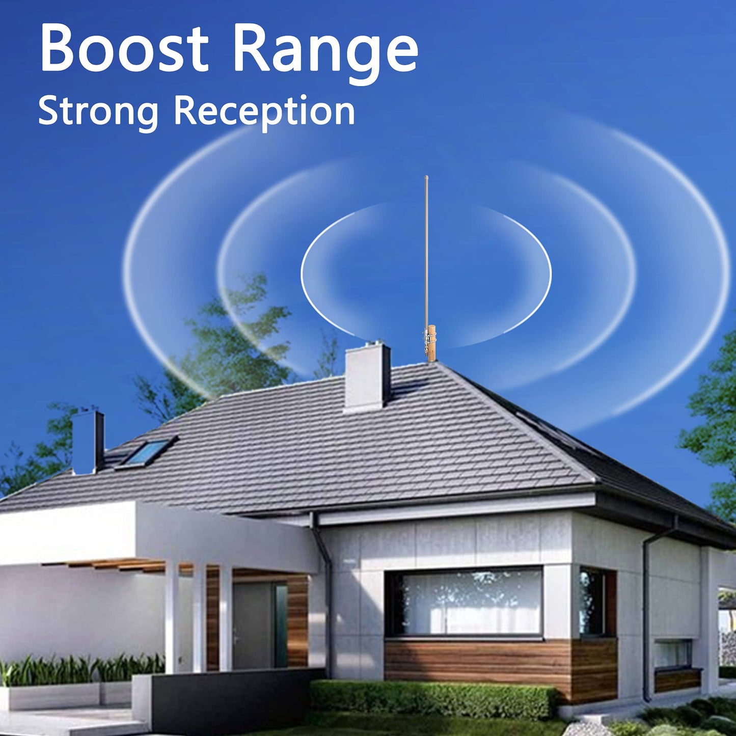 LoRa Long Range Antenna 915MHz Kit 8dBi Gain Outdoor Omni-Direction Antenna 3.6 ft