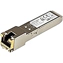 StarTech.com Juniper EX-SFP-1GE-T Compatible SFP Module - 1000BASE-T - SFP to RJ45 Cat6/Cat5e - 1GE Gigabit Ethernet SFP - RJ-45 100m - (EXSFP1GETST)