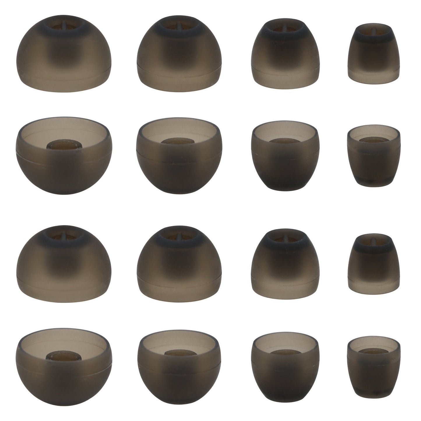 ALXCD Eartips Compatible with Sennheiser Momentum HD1 in-Ear Earbud, XS/S/M/L 4 Sizes 8 Pair Soft Silicone Replacement Ear Tips Adapters, Compatible
