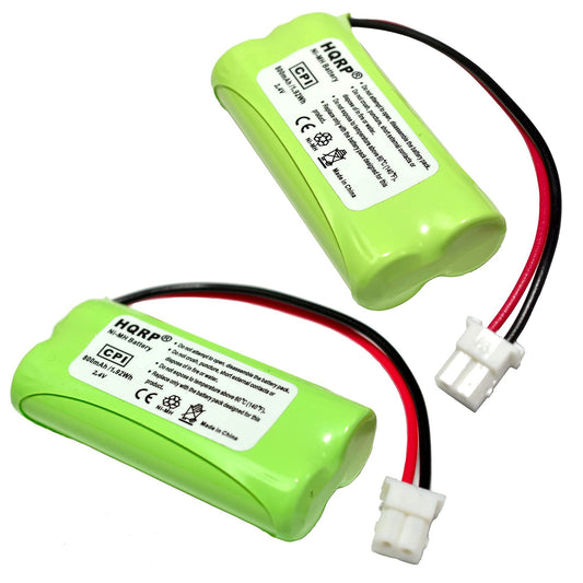 HQRP Phone Battery 2-Pack Compatible with ATT Lucent CL82301 CL82351 CL82401 CL82451 CL82501 Cordless Telephone
