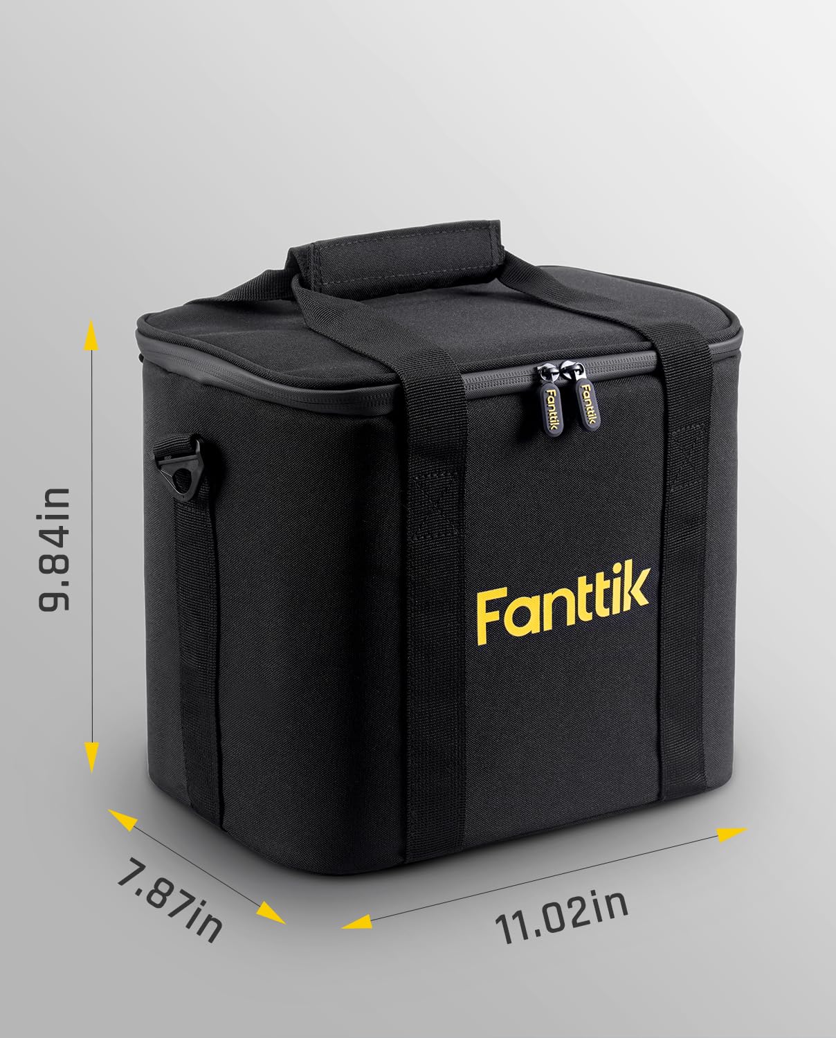 Fanttik Carrying Case for X9 Ultra Portable Tire Inflator, Camera Shoulder Bag, Thermal Bag