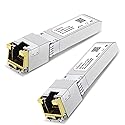 10GBase-T SFP+ to RJ-45 Transceiver, 10G SFP+ Copper Module for Cat6a/Cat7 Ethernet Cable, 30m, Compatible with Cisco SFP-10G-T-S, Ubiquiti UniFi